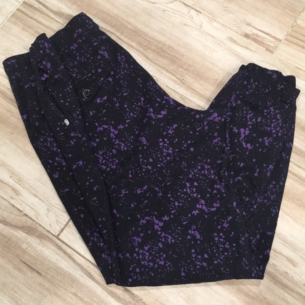 ✨ Ecko Unlimited black & purple Jogger Pants ✨